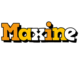 Maxine cartoon logo