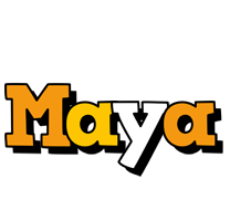 Maya cartoon logo