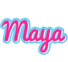 Maya popstar logo