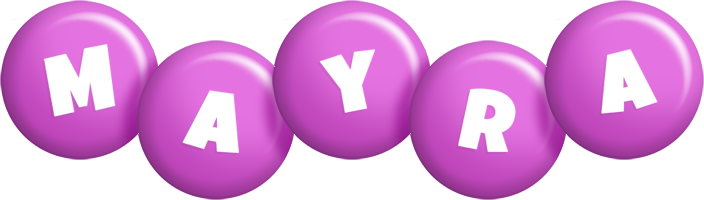 Mayra candy-purple logo