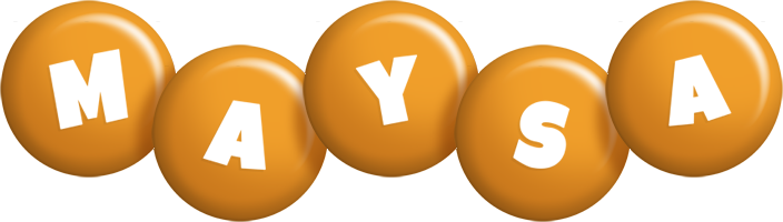 Maysa candy-orange logo