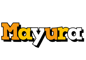 Mayura cartoon logo
