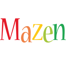 Mazen birthday logo