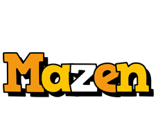 Mazen cartoon logo