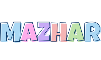 Mazhar pastel logo