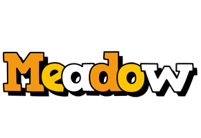 Meadow cartoon logo