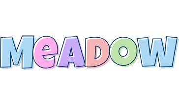Meadow pastel logo