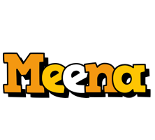 Meena cartoon logo