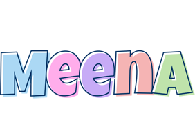 Meena pastel logo