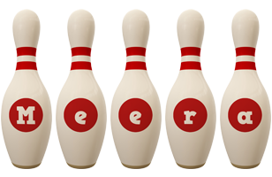 Meera bowling-pin logo