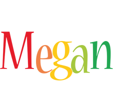 Megan birthday logo