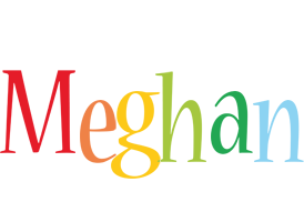 Meghan birthday logo