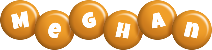Meghan candy-orange logo