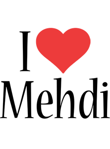 Mehdi i-love logo