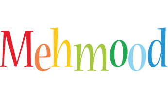 Mehmood birthday logo