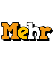 Mehr cartoon logo