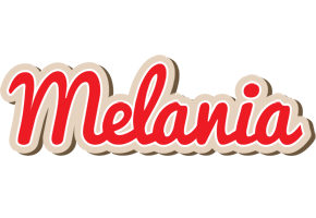Melania chocolate logo