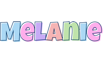 Melanie pastel logo