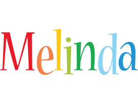 Melinda birthday logo
