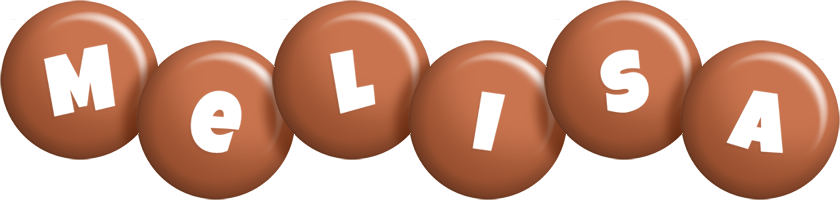 Melisa candy-brown logo
