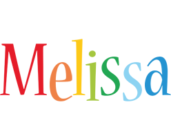 Melissa birthday logo