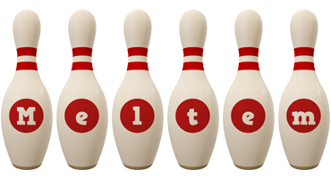 Meltem bowling-pin logo