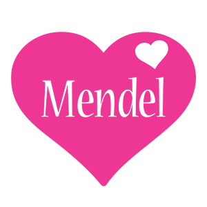 Mendel love-heart logo