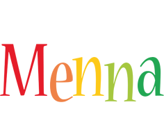 Menna birthday logo