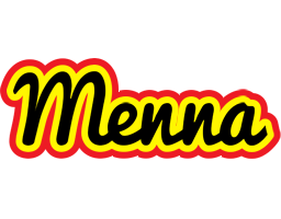 Menna flaming logo