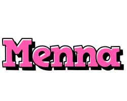 Menna girlish logo