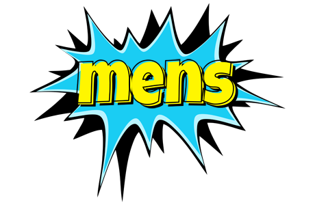 Mens amazing logo