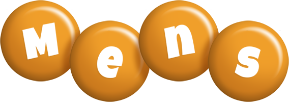 Mens candy-orange logo