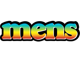 Mens color logo