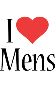 Mens i-love logo