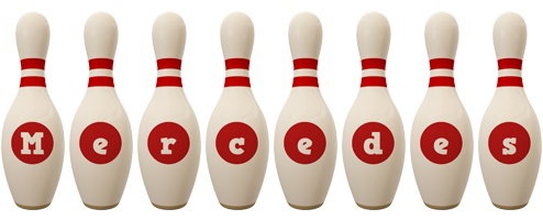 Mercedes bowling-pin logo