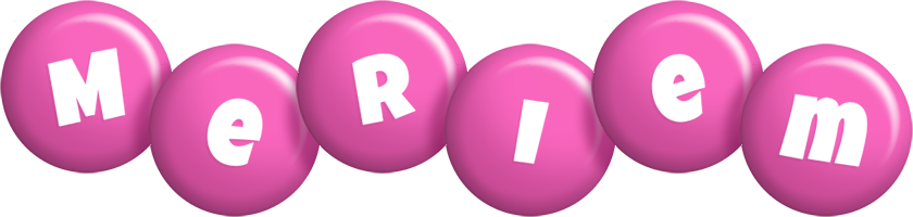 Meriem candy-pink logo