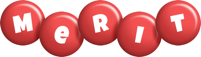 Merit candy-red logo