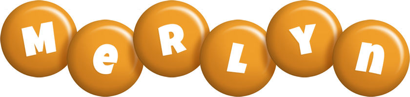 Merlyn candy-orange logo