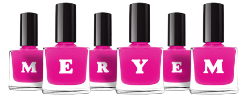 Meryem nails logo