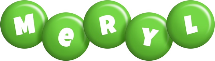 Meryl candy-green logo