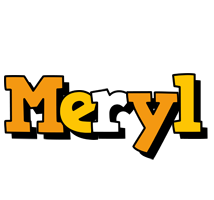 Meryl cartoon logo