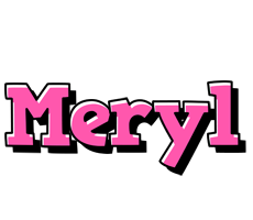Meryl girlish logo