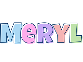 Meryl pastel logo
