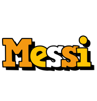 Messi cartoon logo
