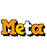 Meta cartoon logo