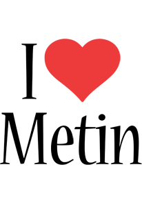 Metin i-love logo