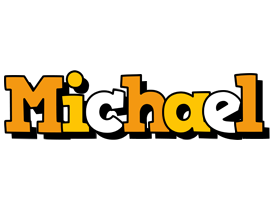 Michael cartoon logo