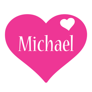 Michael love-heart logo