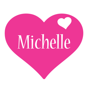 Michelle love-heart logo