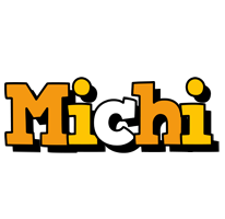 Michi cartoon logo